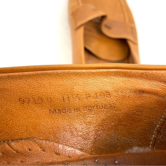 Wolf & Shepherd Ringer Loafers Men’s Size 11.5 – Cognac Honey Leather - Picture 3 of 6